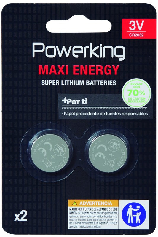 PILA ALC POWERKING CR2032 BLT-2U