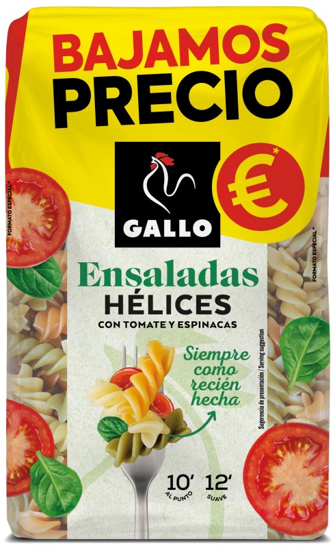 PASTA GALLO C/VEG HELICE 400