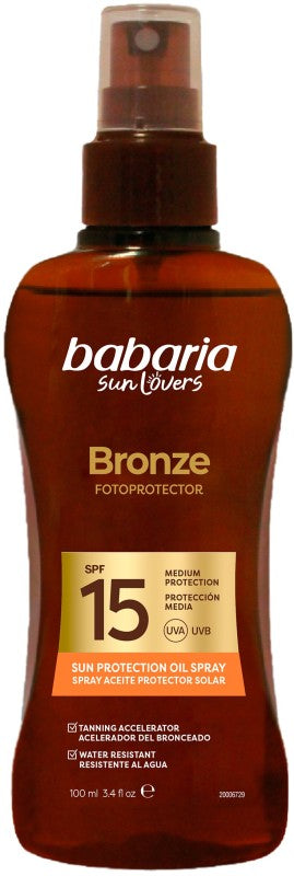 SUN ACEITE BABARIA SP 100 F15 BRONZ