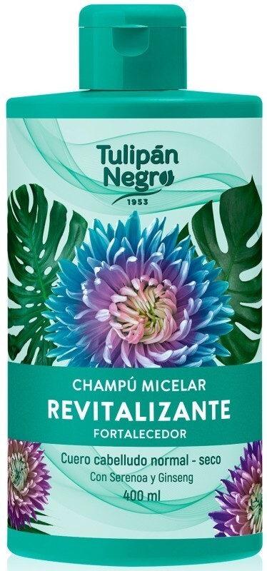 Tulipán Negro Champú Micelar Revitalizante Fortalecedor 400 ml