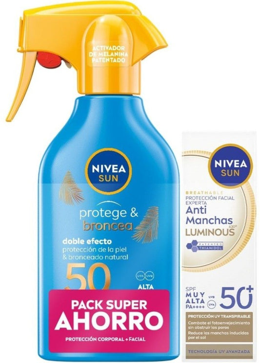 SUN LOC NIVEA PT 250 F50 P&B+SUN FA