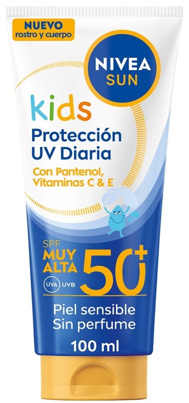 SUN LECH NIVEA 100 F50 KIDS SENSIB