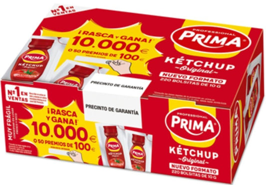 KETCHUP PRIMA CAJA 10G 220SB