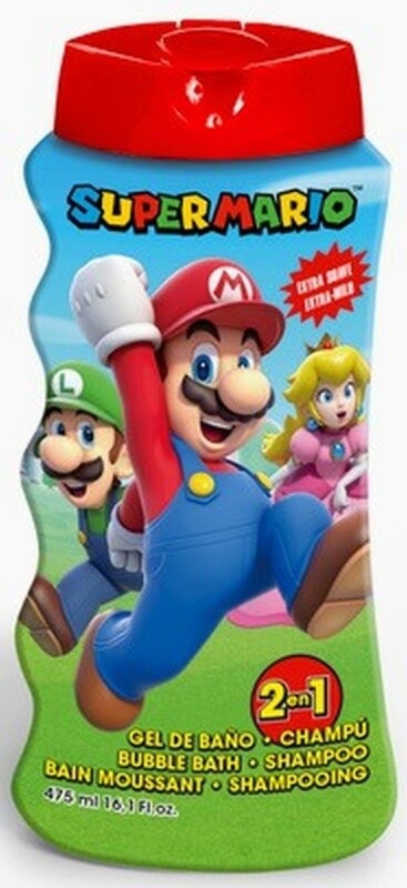 Super Mario Bros Gel - Champú 2 En 1 475 ml