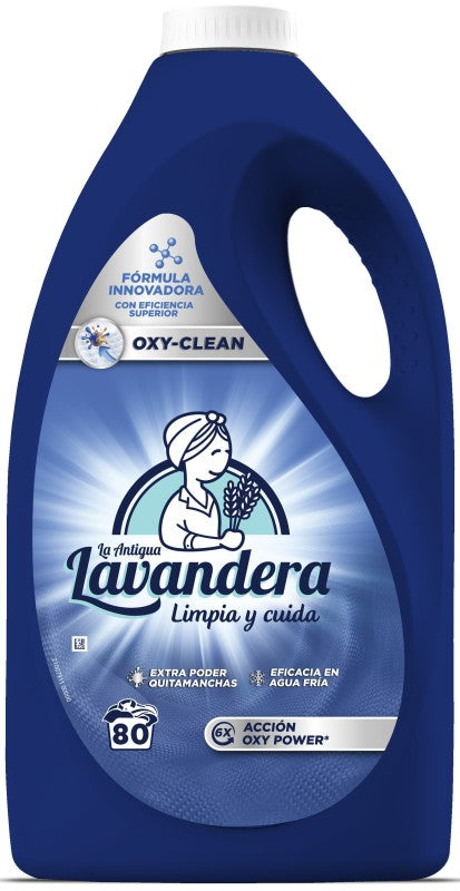 LAVANDERA LIQ 3,6L 80D OXY-CLEAN