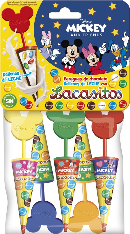 PARAGUAS CHOCOLATE DISNEY 11G 5U