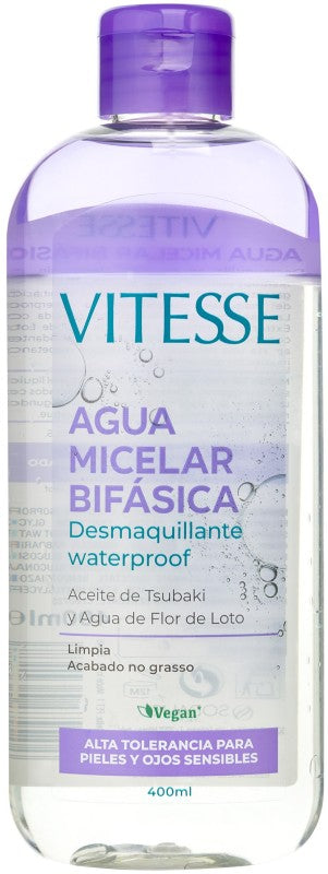 AGUA MICELAR VITESSE 400ML BIFASICA