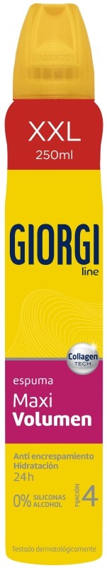 Giorgi Espuma Maxi Volumen N 4 250 ml