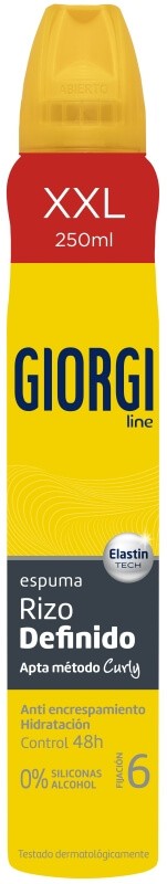 Giorgi Rizo Definido Espuma para Cabello 250 ml