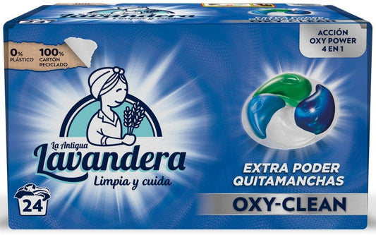 LAVANDERA 4EN1 CAPS 24U OXY-CLEAN