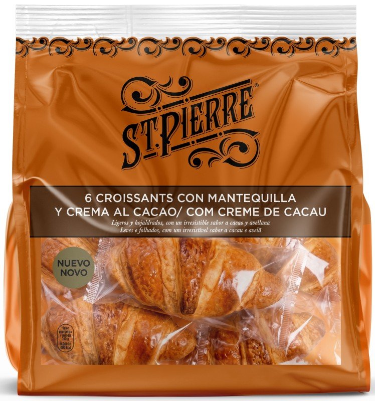 MINI CROISSANT ST.PIERRE 6U CACAO