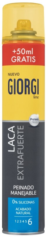 Giorgi Laca ExtraFuerte nº 6. Spray 300 ml + 50 ml