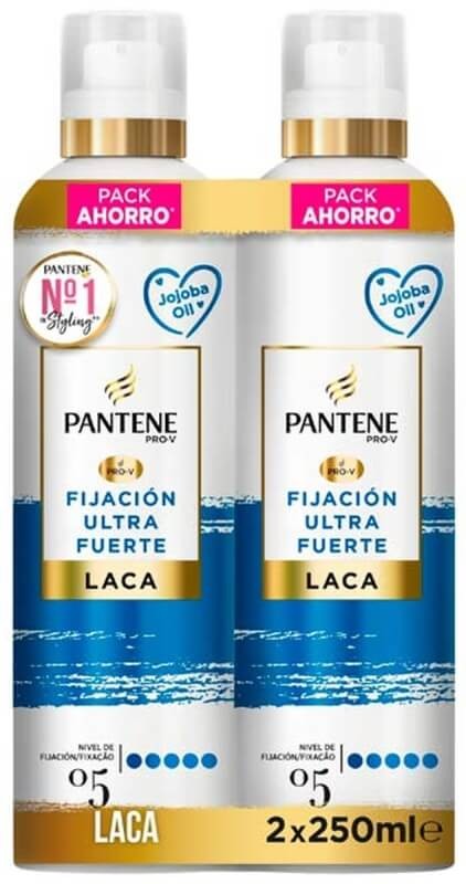 Pantene Laca Ultra Fuerte 250 ml + 250 ml