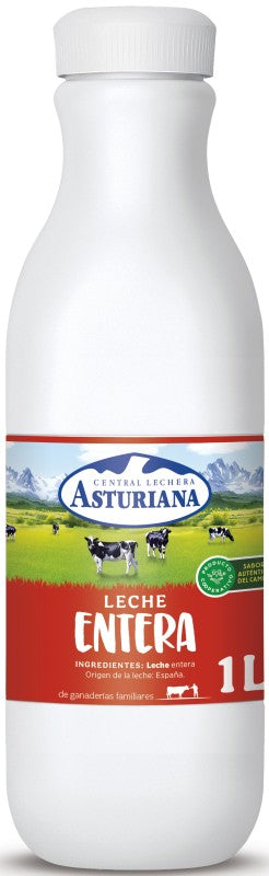 LECHE ENTERA ASTURIANA BTLLA 1L