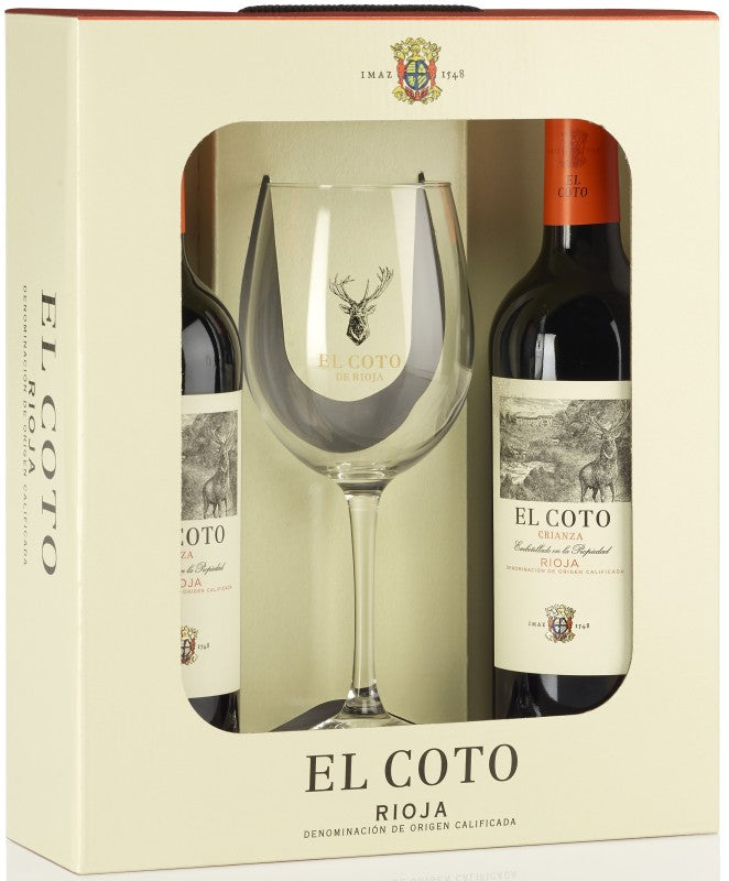 EST RIOJA T EL COTO CRZ 3/4 2U+COPA