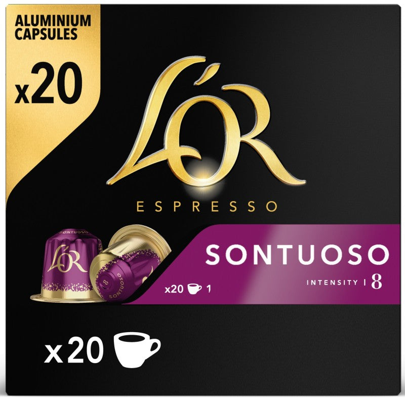 CAFE NESP. LOR SUNTUOSO 20 CAP