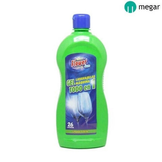 Flower Gel todo en 1 Lavavajillas Maq 650 ml