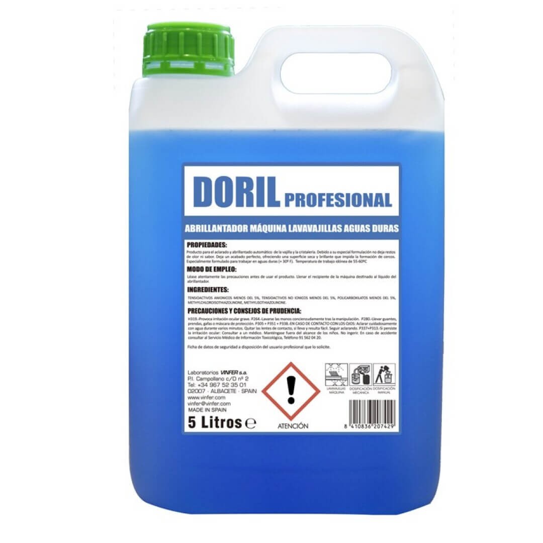 Doril Profesional Abrillantador Lavavajillas 5L