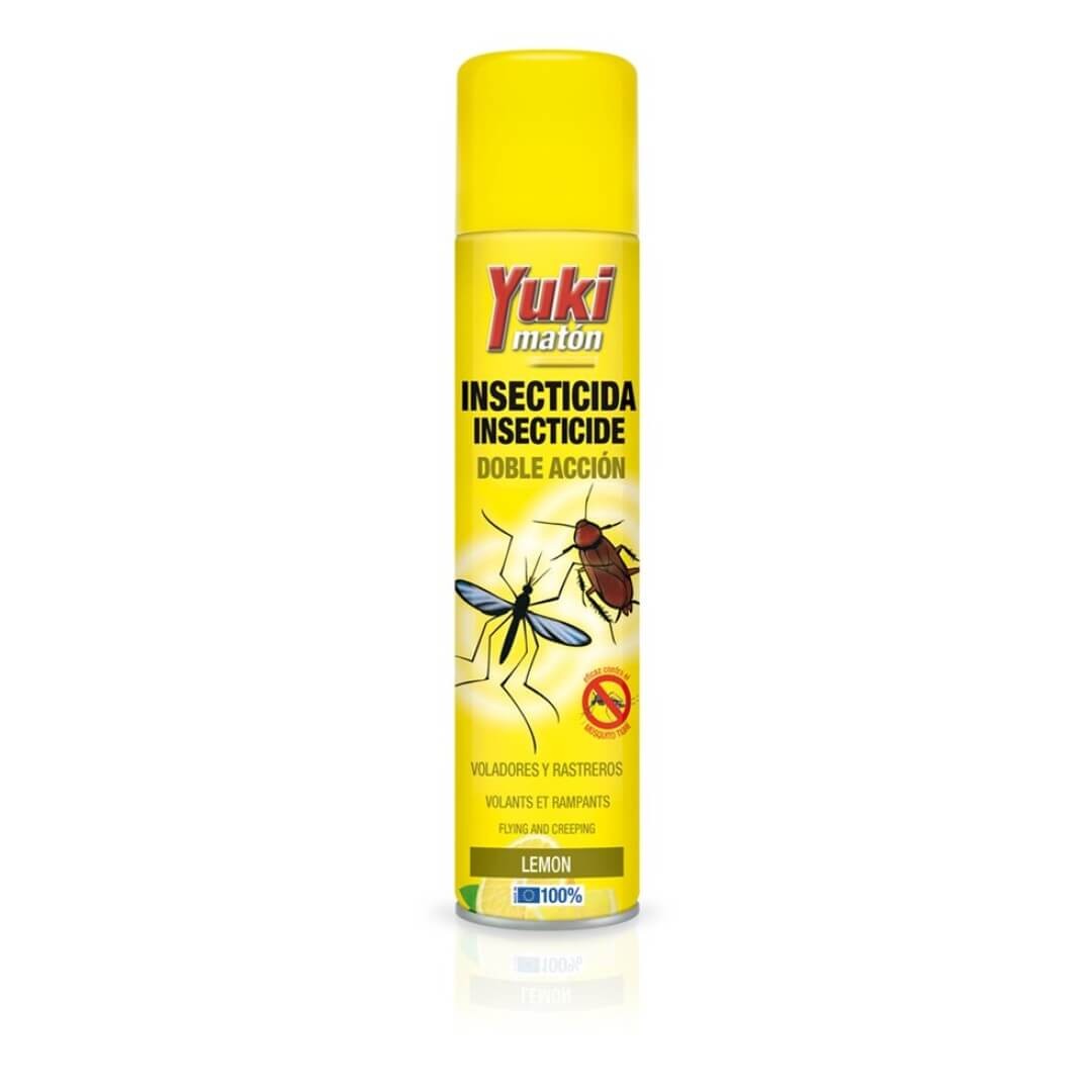 Yuki Insecticida Doble Acción Spray 300 ml - Protección Eficaz contra Insectos