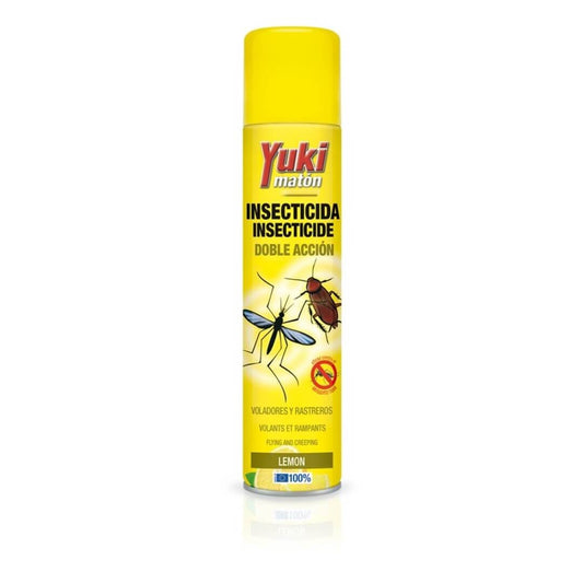 Yuki Insecticida Doble Acción Spray 300 ml - Protección Eficaz contra Insectos
