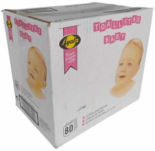 Ayala Toallitas Baby Pack de 12 - Total 960 Toallitas