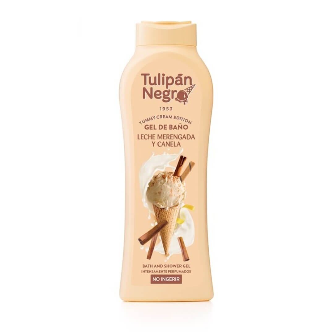 Tulipán Negro Merengada Canela Gel Baño