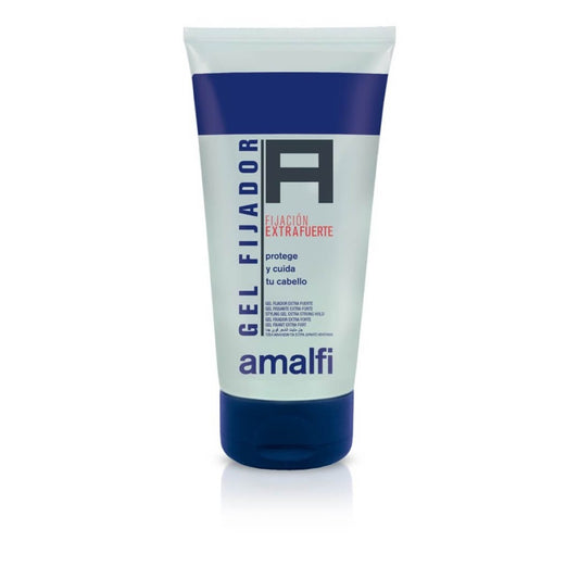 Amalfi Gel Fijador Extrafuerte 150 ml – Fijación Duradera y Sin Residuos