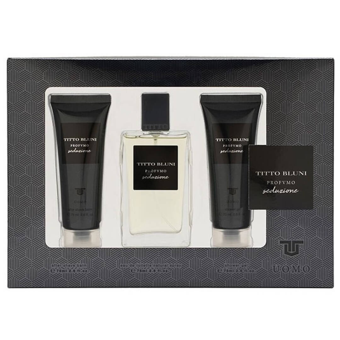 Titto Bluni Estuche EDT 75 + Af Sa + Gel Des