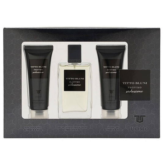 Titto Bluni Estuche EDT 75 + Af Sa + Gel Des