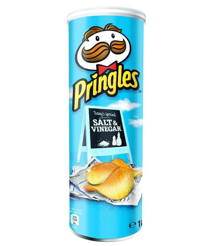 Pringles Salt & Vinegar 165 gr
