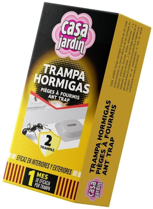 Casa Jardín Trampa Hormigas 2U – Solución Eficaz y Duradera para el Control de Hormigas en Interiores y Exteriores