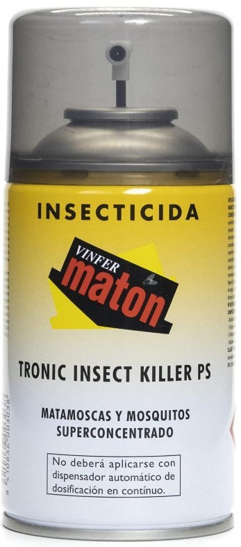 Matón Tronic Insecticida Mosquitos y Moscas Concentrado PS 250 ml - Protección Eficaz contra Insectos Voladores