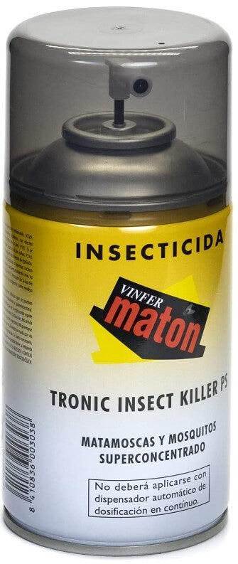Matón Tronic Insecticida Mosquitos y Moscas Concentrado PS 250 ml - Protección Eficaz contra Insectos Voladores