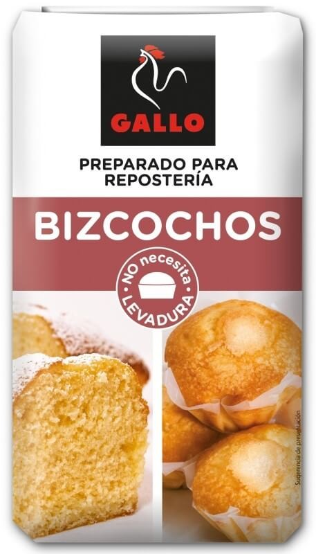 Gallo Preparado para Bizcochos 1 Kg – Repostería Fácil y Deliciosa