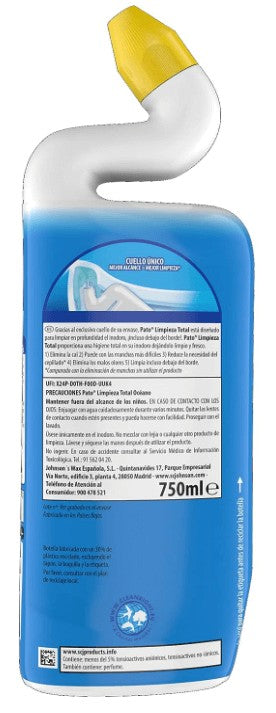 Pato Limpieza Total Océano 750 ml