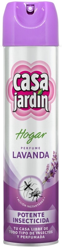 Casa Jardín Lavanda Insecticida Aerosol 600 ml – Protección Inmediata con Aroma Relajante