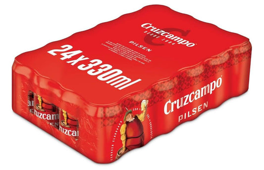 Cruzcampo Cerveza 4,8º Lata De 330 ml Pack 24 und