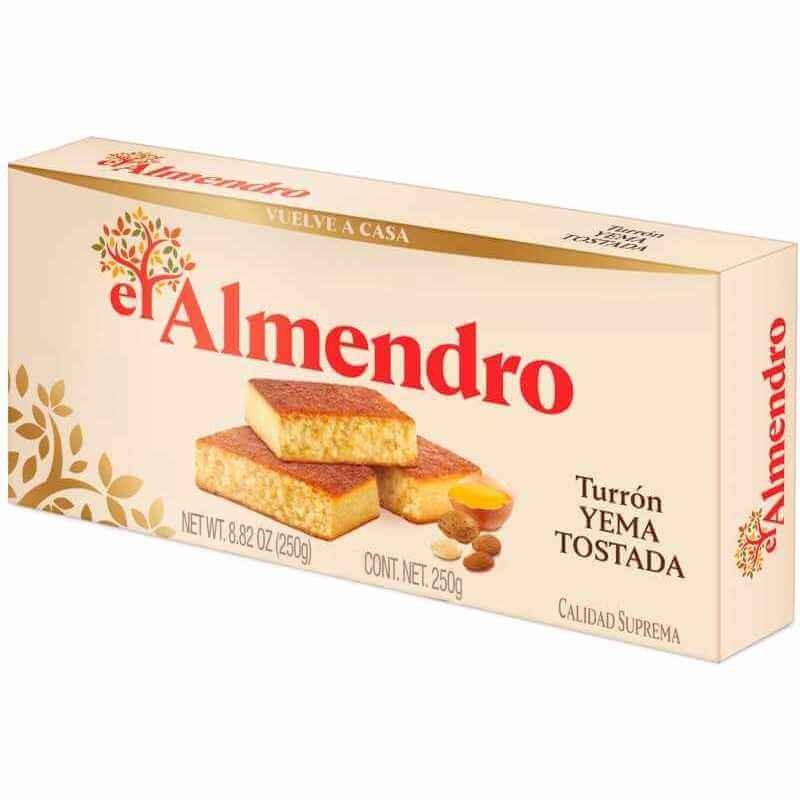 El Almendro Turrón De Yema Tostada 300 Gr