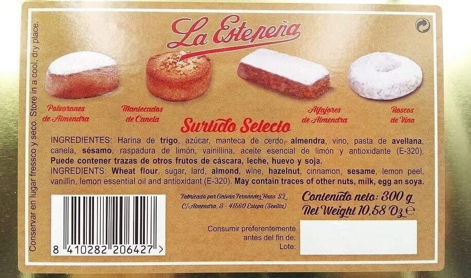 La Estepeña Surtido Selecto Lata 300 Gr