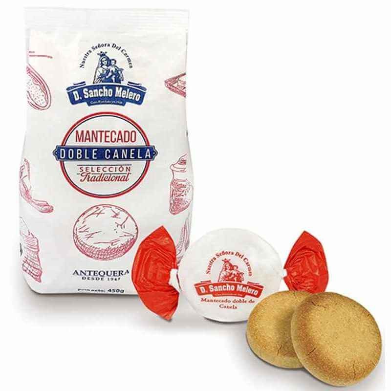 D. Sancho Melero Mantecado de Canela 450G – Tradición y Sabor Artesano