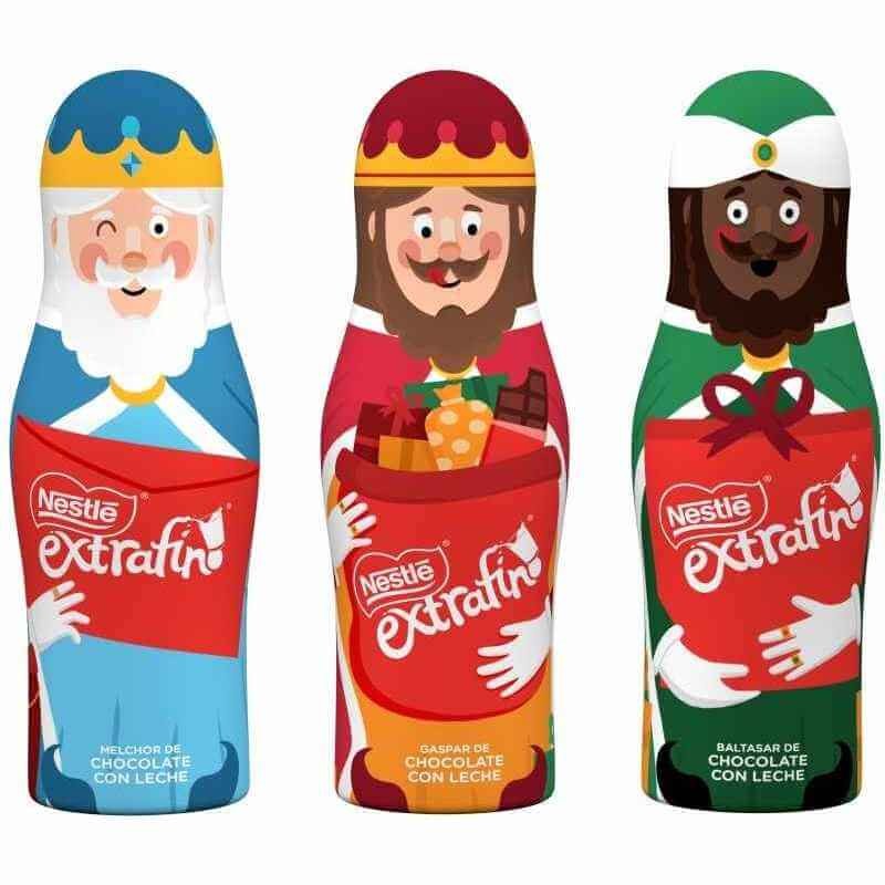 Nestlé Chocolatina Extrafino Reyes Magos 40 Gr