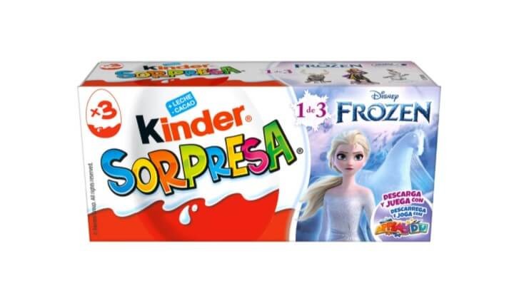 Kinder Sorpresa Pack 3 Huevos 20 gr