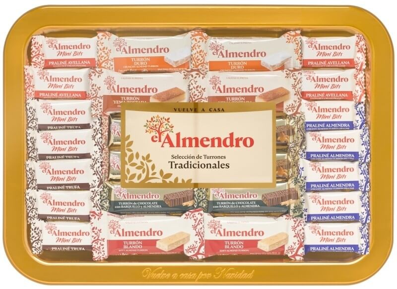El Almendro Bandeja De Surtido De Turrón Tradicional 400 Gr