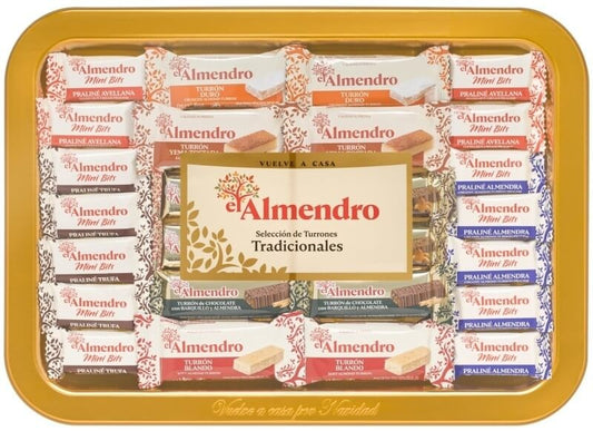 El Almendro Bandeja De Surtido De Turrón Tradicional 400 Gr