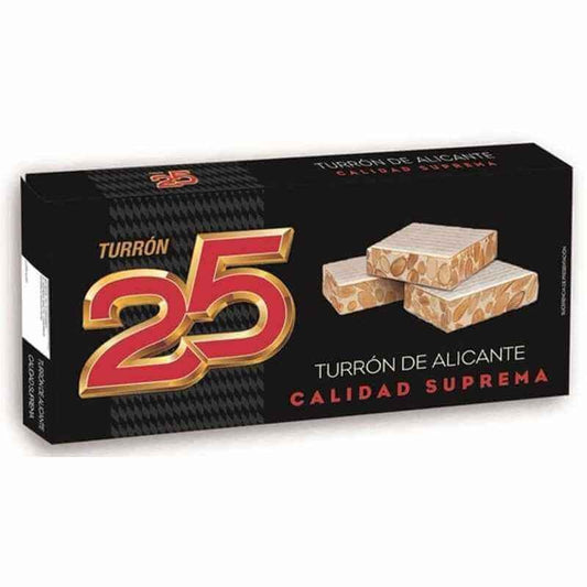 Turrón 25 Turrón Suprema Alicante 250 Gr