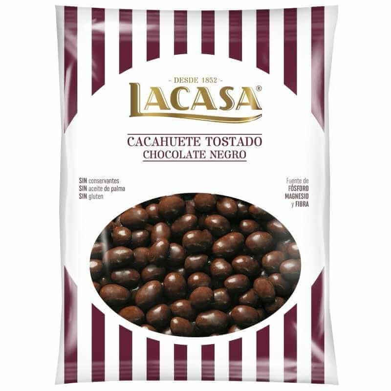 Lacasa Cacahuete Suizo Chocolate Bolsa 450 Gr