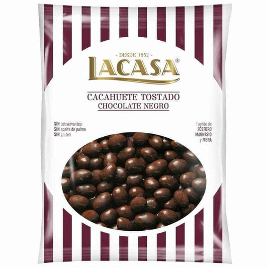 Lacasa Cacahuete Suizo Chocolate Bolsa 450 Gr