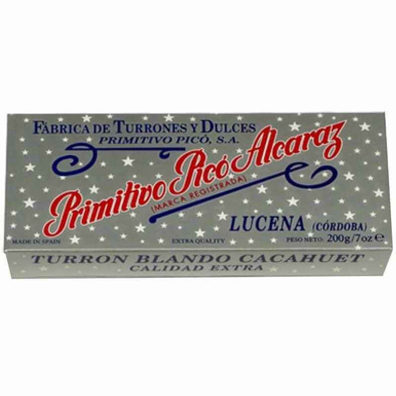 Primitivo Picó Turrón Blando de Cacahuete 200G
