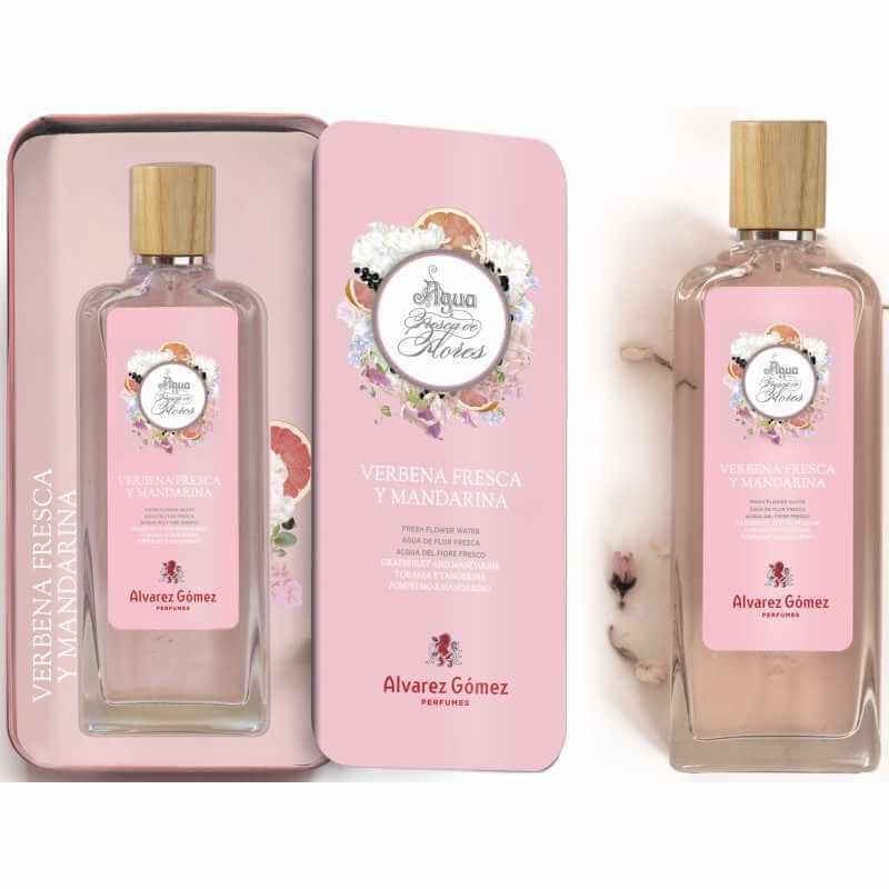 Alvarez Gómez Estuche Agua Fresca De Flores Verbena Fresca Y Mandarina Vapo 150 Ml + Lata