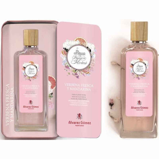 Alvarez Gómez Estuche Agua Fresca De Flores Verbena Fresca Y Mandarina Vapo 150 Ml + Lata